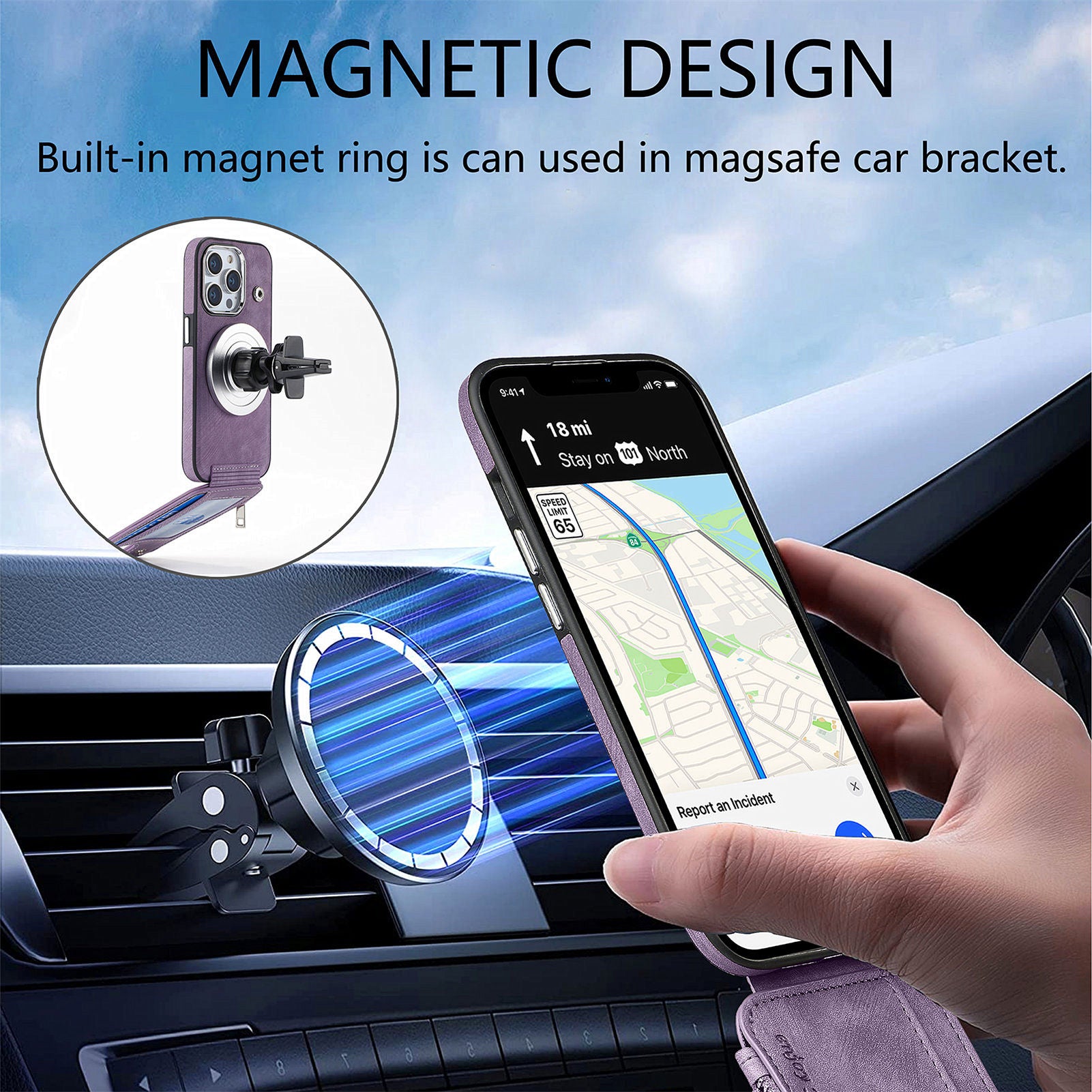 Shockproof Case for iPhone 13 Pro 6.1 inch Zippered Wallet Magnetic Phone Shell PU Leather TPU Phone Cover Shockproof Case for iPhone 13 Pro 6.1 inch Zippered Wallet Magnetic Phone Shell PU Leather TPU Phone Cover